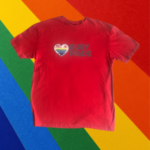 Bury Pride Red Tshirt